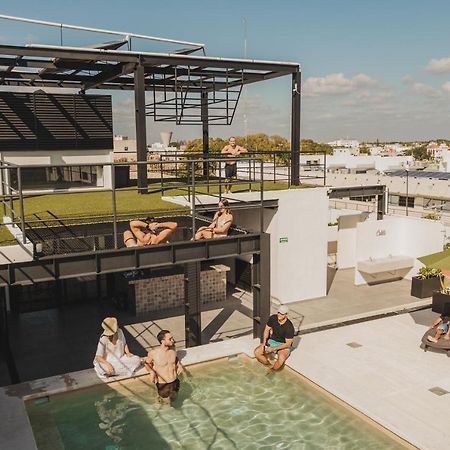 Caleta Hostel Rooftop & Pool Канкун Екстер'єр фото