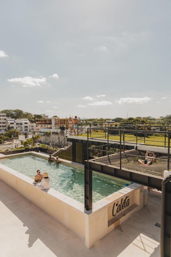 Caleta Hostel Rooftop & Pool Канкун Екстер'єр фото