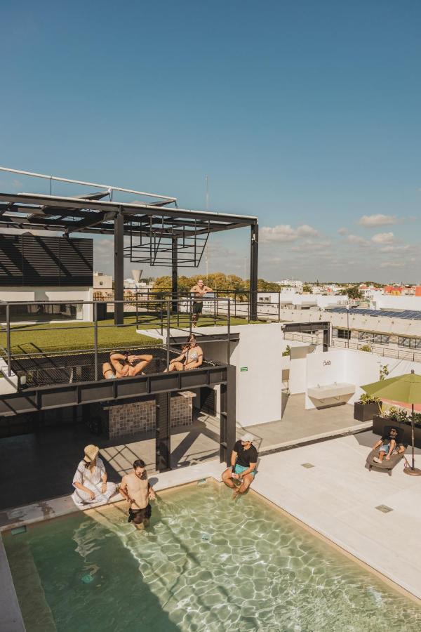 Caleta Hostel Rooftop & Pool Канкун Екстер'єр фото