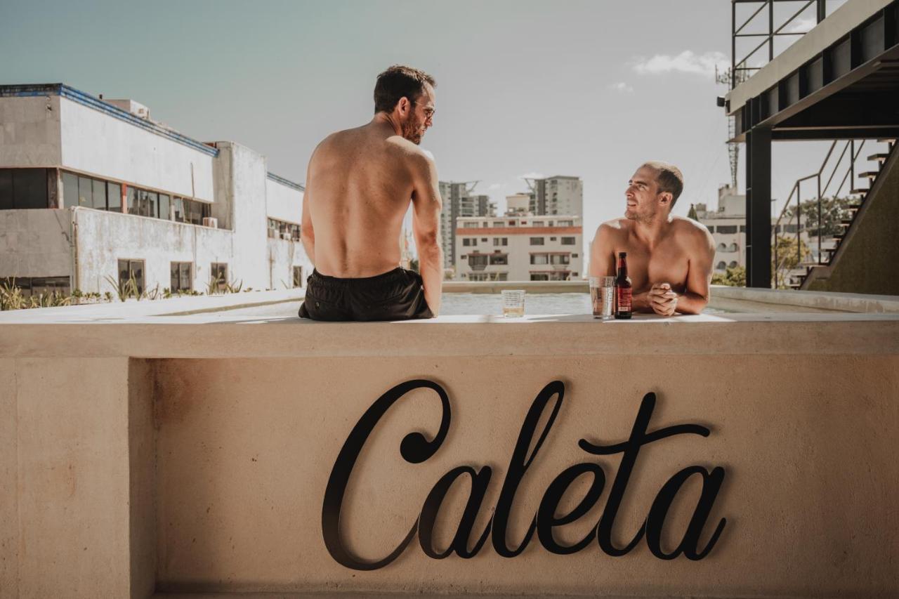 Caleta Hostel Rooftop & Pool Канкун Екстер'єр фото